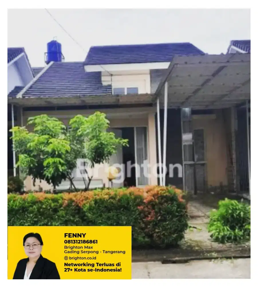 Rumah Serpong Garden 2, SHM, Lokasi Strategis dekat mall dan tol.