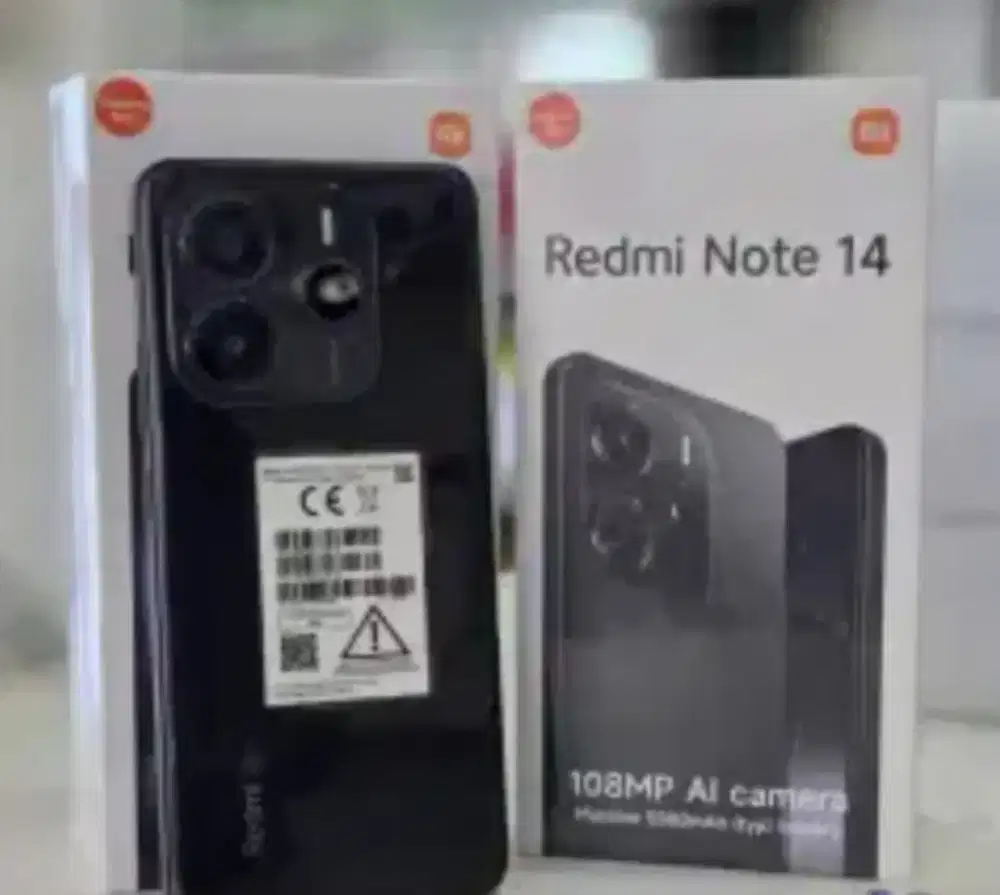 Murah hp Xiaomi Redmi Note 14 8/128 lkp, bs TT