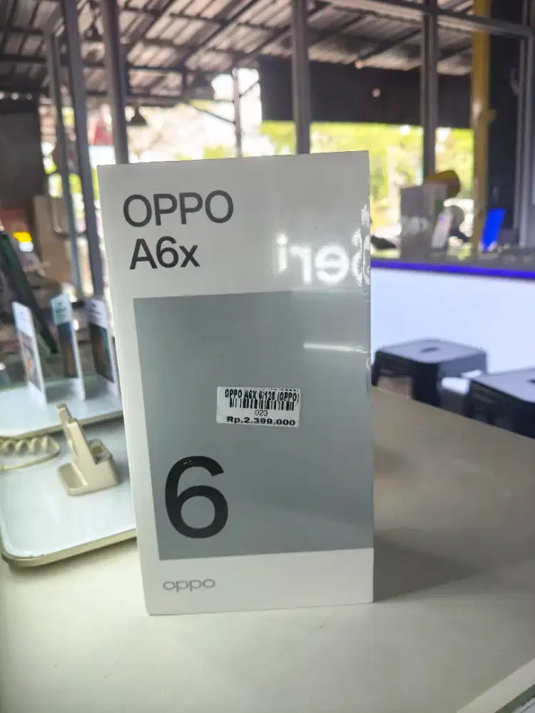 Oppo A6x 6/128 garansi resmi 1tahun Atlantis dahsyat