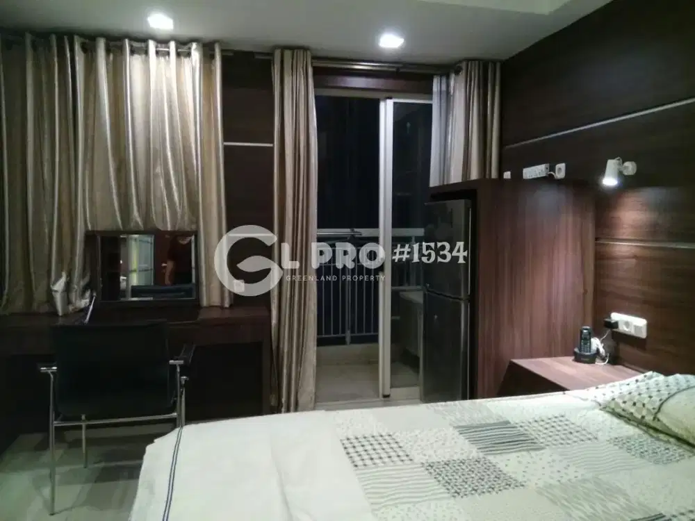 Disewakan Apartemen Royal Medit Type Studio 26 Sqm Full Furnished Interior Design Luxury Best Investasi Best Price di Tanjung Duren Jakarta Barat