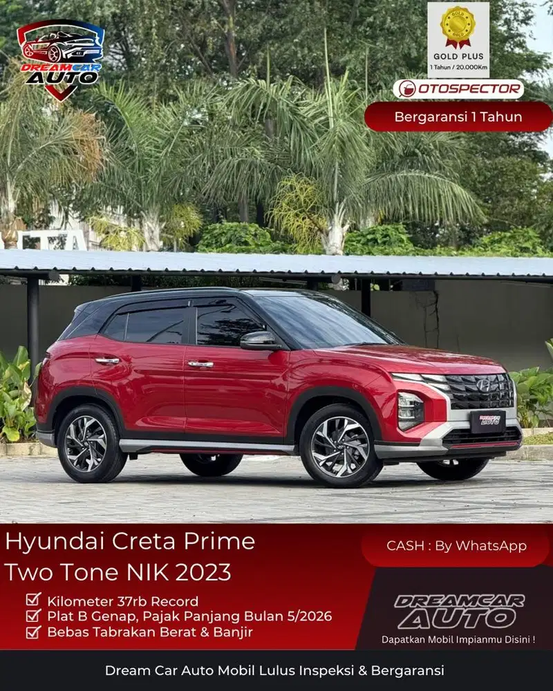 [ KM37RB ] Hyundai Creta Prime Two tone 2023 Non Trend Style Paniramic