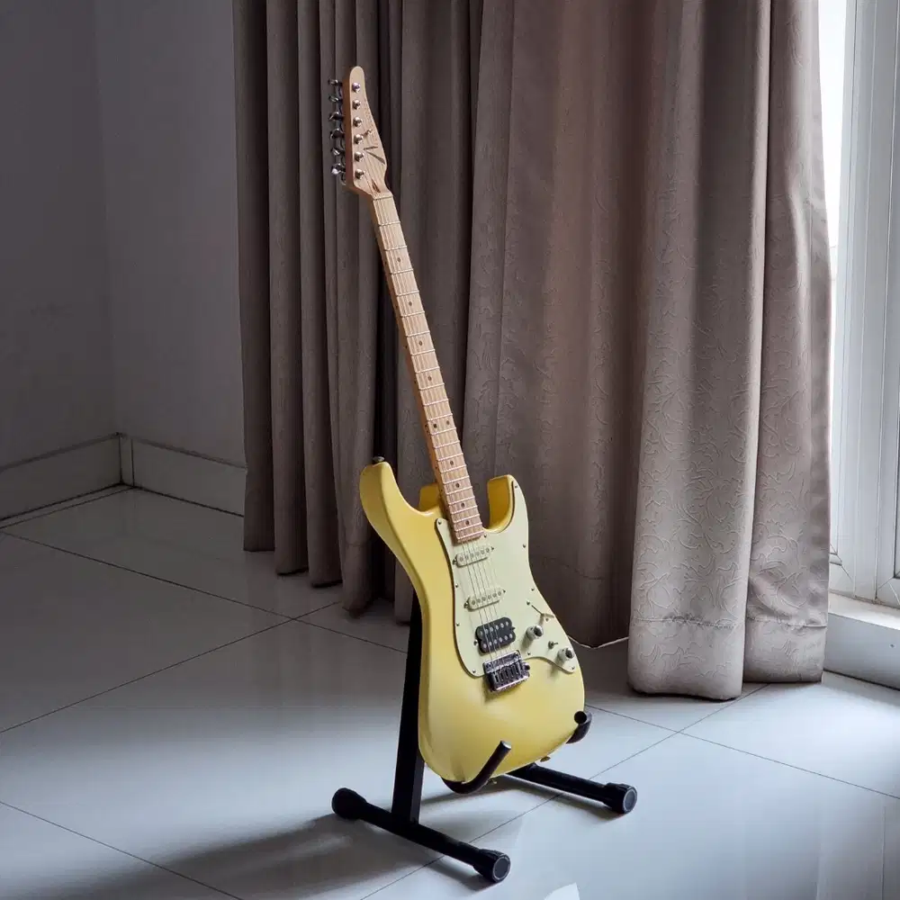 Gitar Tom Anderson The Classic Olympic White Mulus Komplit