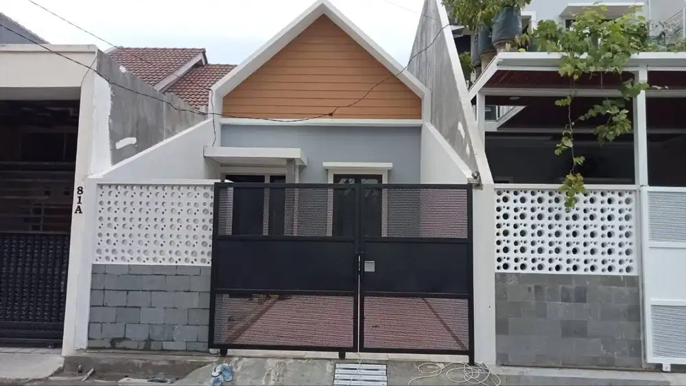 DIJUAL RUMAH BARU GRESS WONOREJO SIAP HUNI MINIMALIs SURABAYA TIMUR
