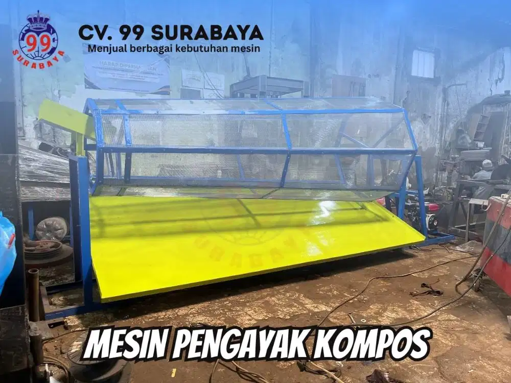 Mesin Pengayak Serbaguna (Vibrating Screen) - Hasil Sortir Presisi