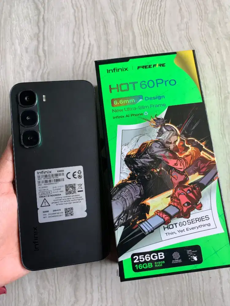 Infinix Hot 60 Pro 8/256 Mulus Like New