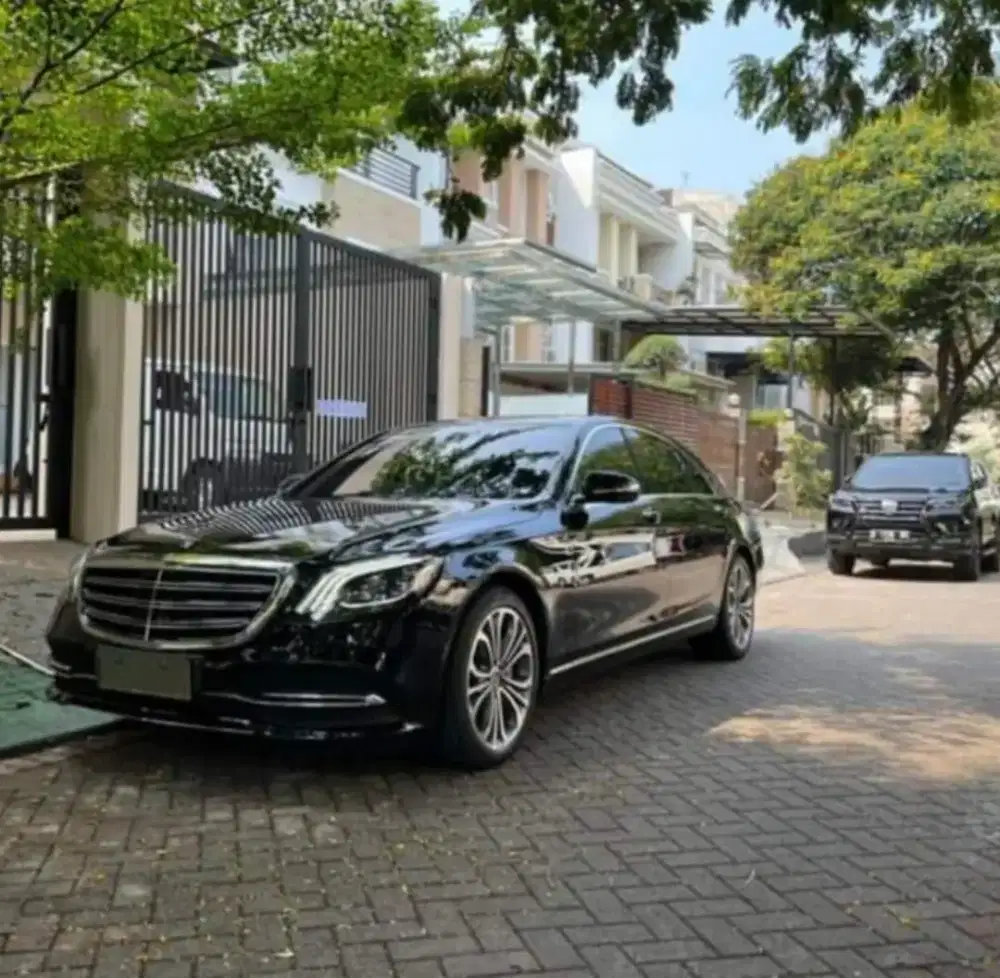 Mercy S450L 2018 km 13rb black int brown