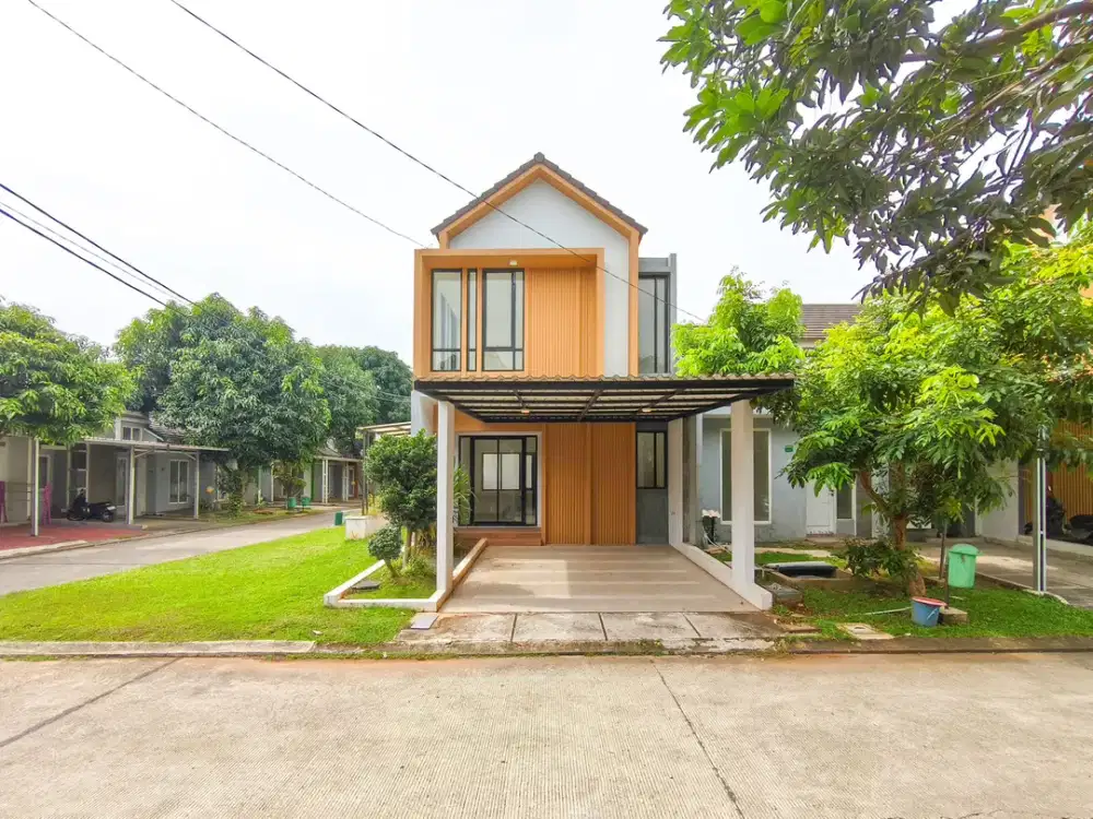 Rumah LT 120 SHM 10 menit ke Gerbang Tol BSD Barat J-38915