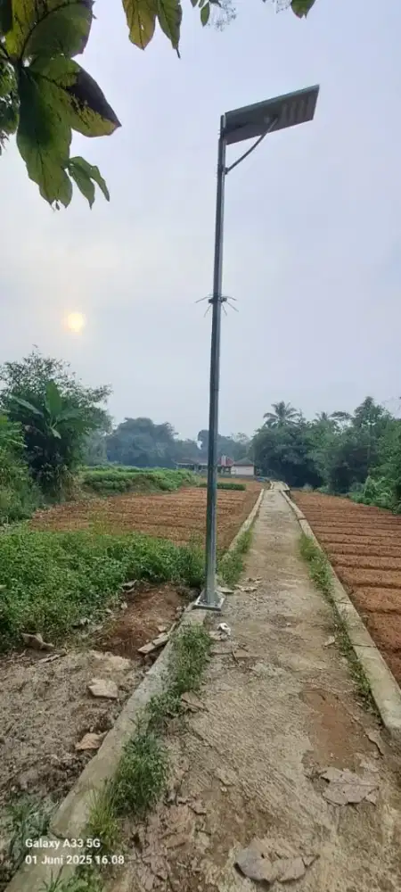 Tiang & Dan Lampu PJU 1 Set