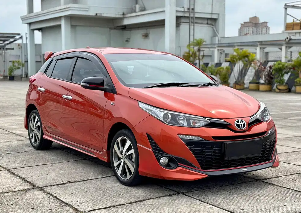 [LOW KM 41.000] YARIS TRD AT 2020 ORANGE ISTIMEWA TT 2021 MATIC