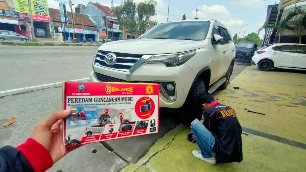 Pasang 30Menit, GRUDUK & GASRUK Mobil Teratasi dg Balance SpringBuffer