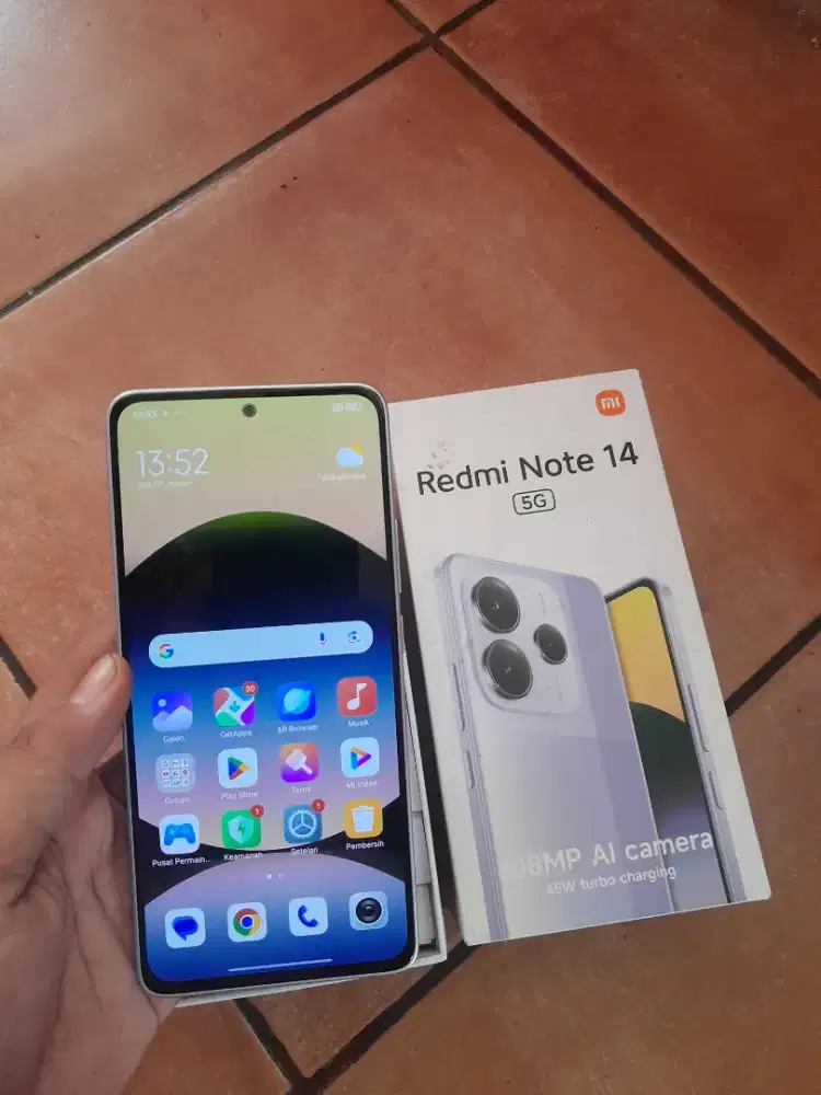 Redmi Note 14 5G Fulset Ram 8/256