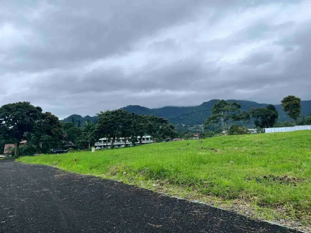 Tanah di puncak bogor 200 meter view perbukitan