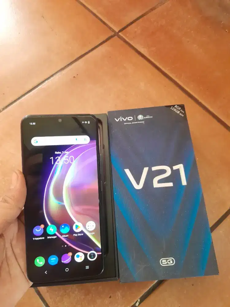 VIVO V21 5G Fulset Ram 8/128