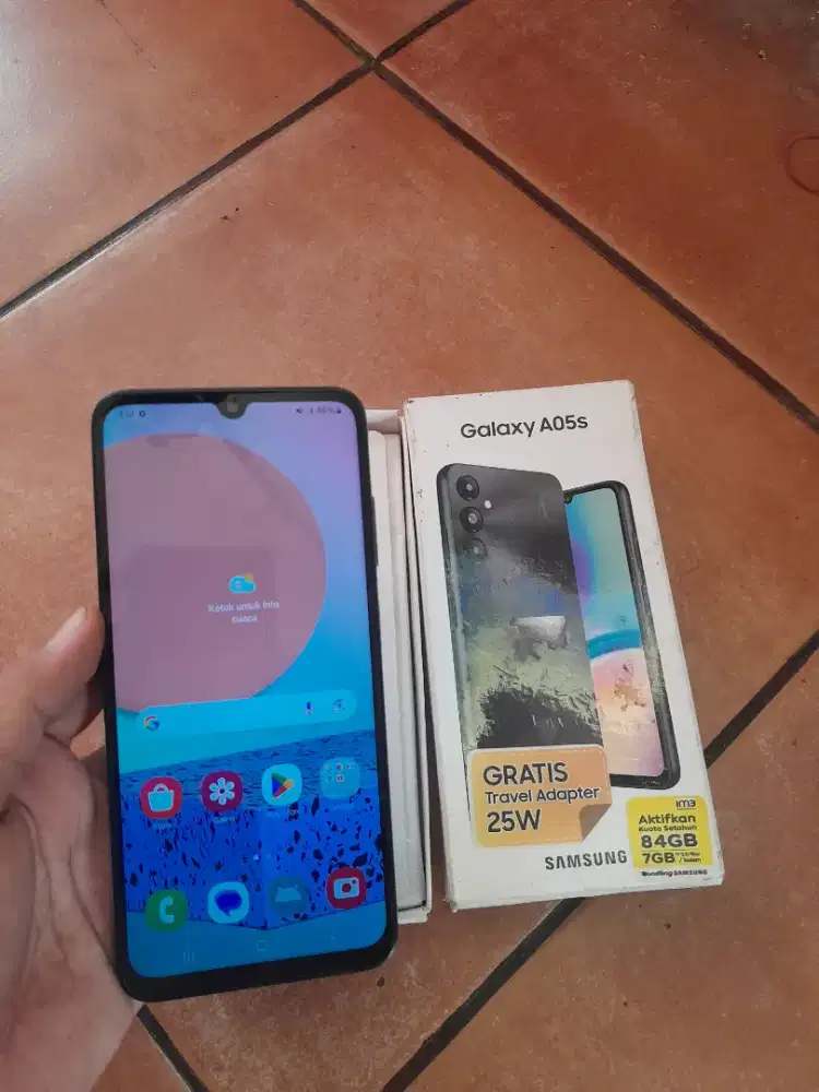 Samsung A05s Fulset Ram 6/128