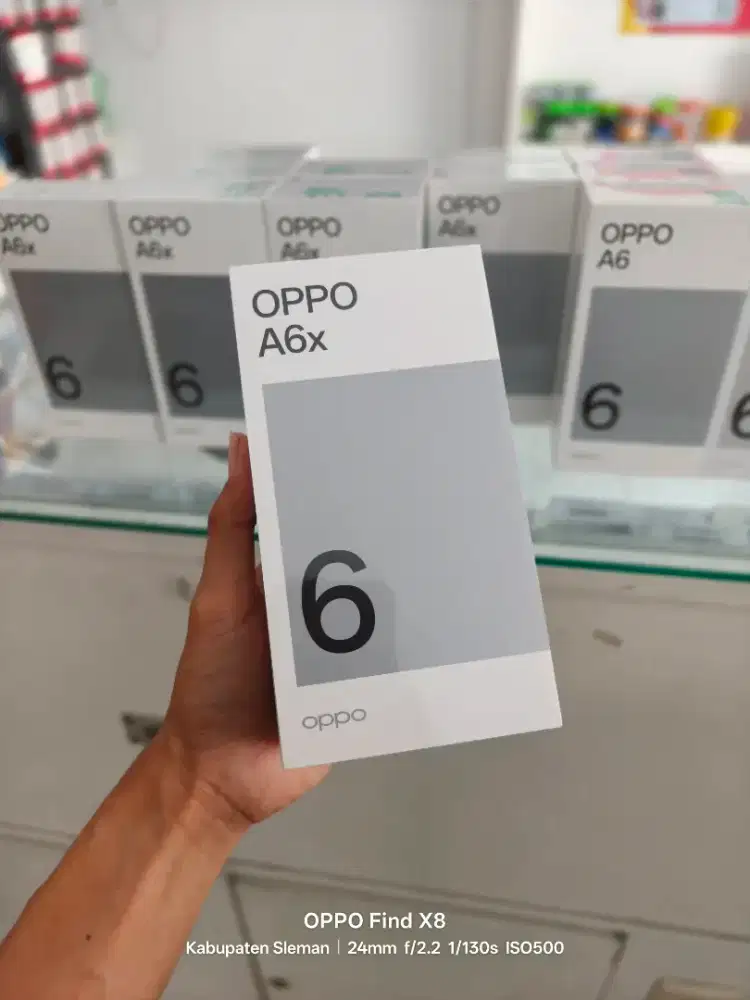 Oppo A6x Ram 8/128Gb Terbaru