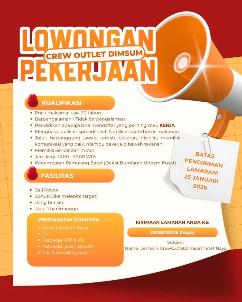 LOKER CREW STORE OUTLET DIMSUM