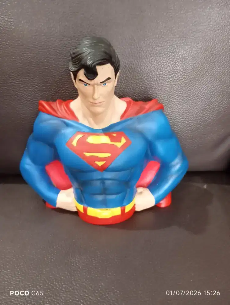 Superman Money Bank collection (Hard Plastic)