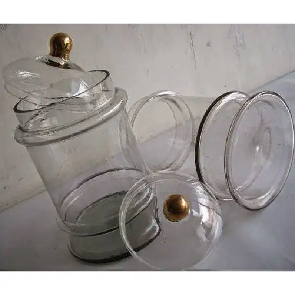 2pcs Antik toples / tofless / Lodhong dari kristal era kolonial