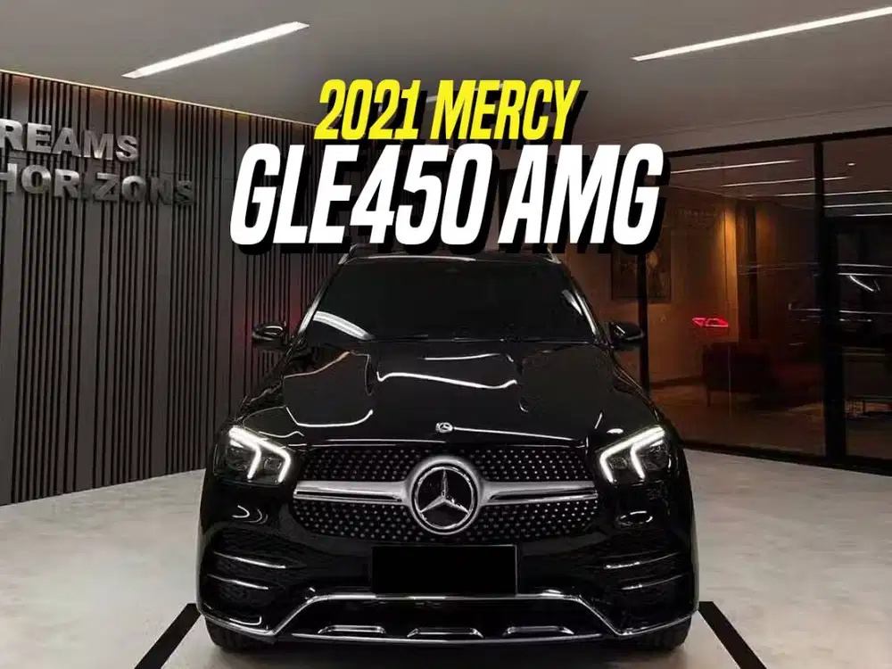 Mercedes Benz GLE450 AMG 2021 NIK 2020 Black Hitam Mercy GLE 450