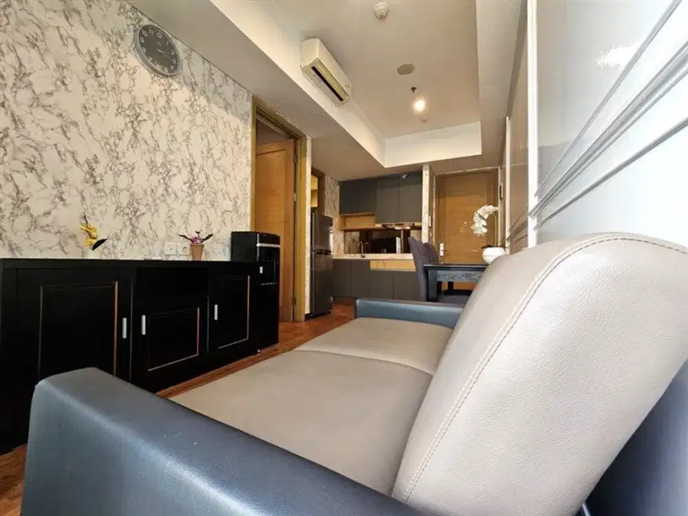 Dijual 1 Bedroom Apartemen Taman Anggrek Residences Full Furnished Bagus, Dekat Central Park & Mall Taman Anggrek, Jakarta Barat