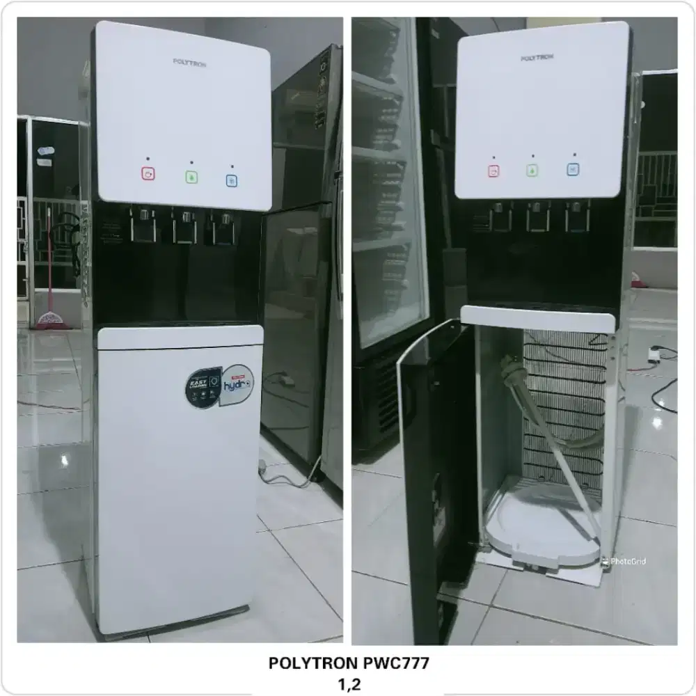 Dispenser, galon bawah merk politron,