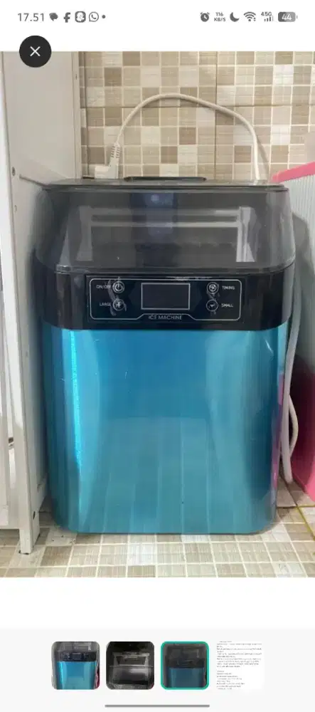 Ice Maker icecooler / Mesin pembuat es