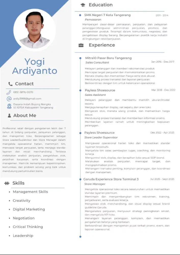 Mencari Lowongan Pekerjaan