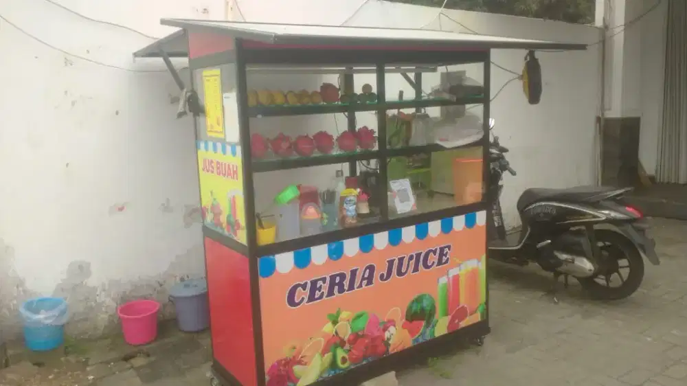 Dijual Gerobak.Baru dipakai 3.5 bulan.