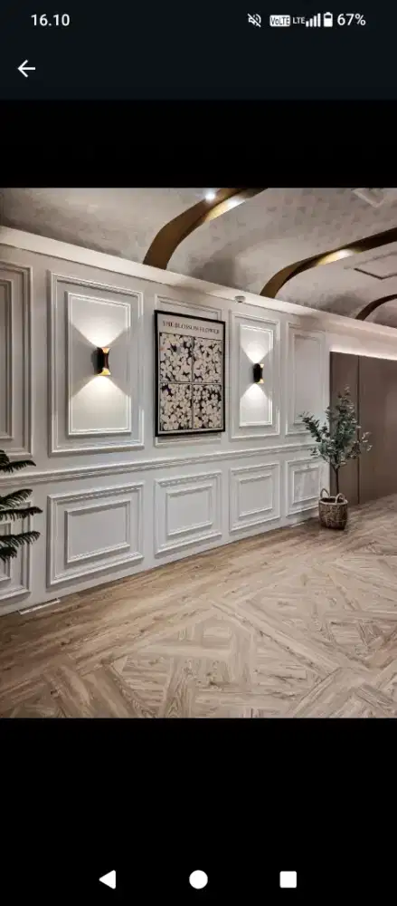 Terima pasang molding,wpc,pqlapon PPC dan pengecatan rumah