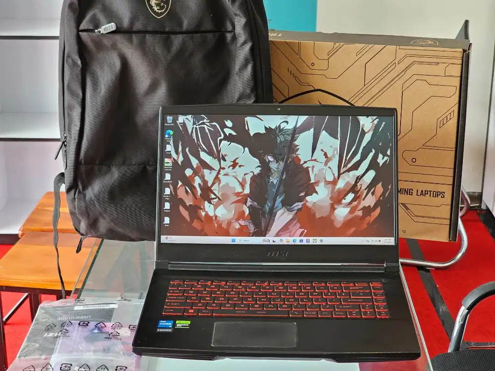 MSI THIN GF63 12VE intel Core i5 Gen 12 Ram 16 GB SSD 512 GB Nvidia