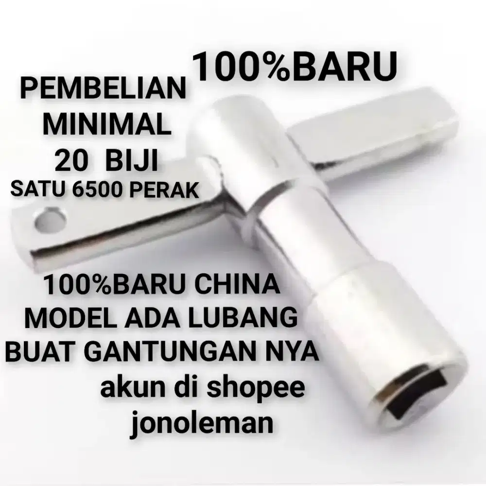 100%br TERMURAH DI SHOPEE KUNCI DRUM