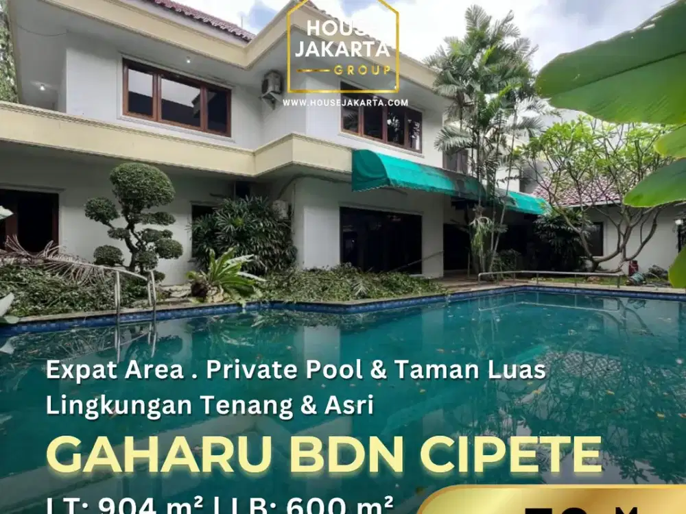 DIJUAL RUMAH KLASIK PREMIUM CIPETE SELATAN | KAWASAN EXPAT GAHARU–BDN  Opsi 2 – Fokus Lokasi Favorit