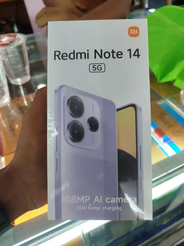 Dijual XIAOMI REDMI NOTE 14 5G 12 GB / 512 GB LAVENDER PURPLE
NEW