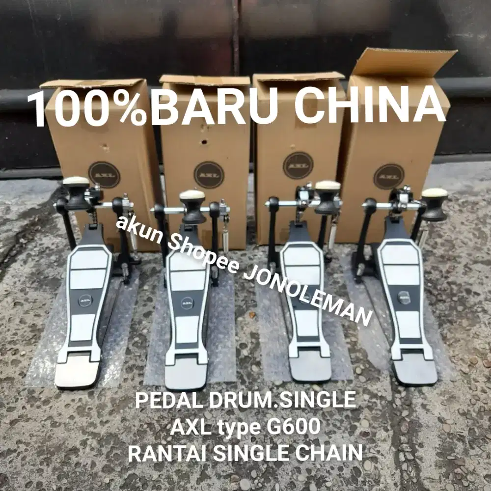 100%br TERMURAH DI SHOPEE PEDAL DRUM AXL CHINA