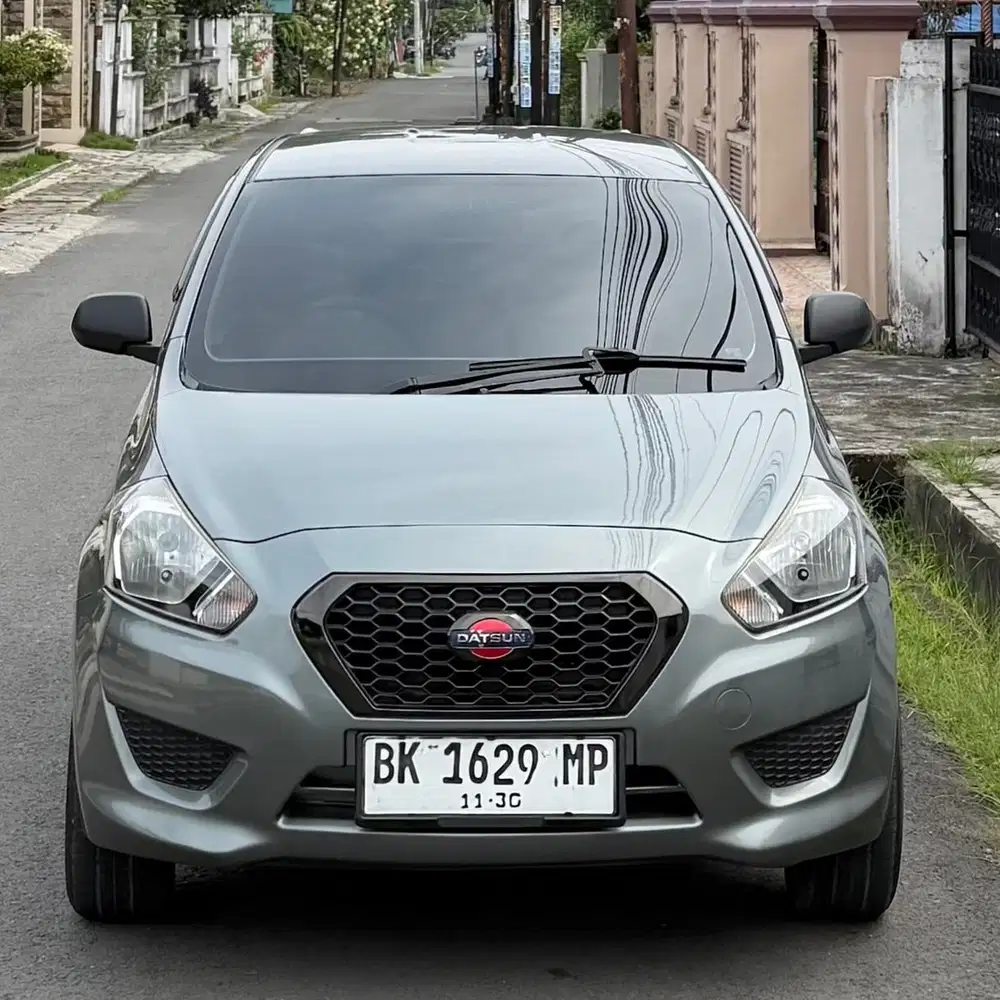 Datsun go+ panca t manual tahun 2015 warna grey