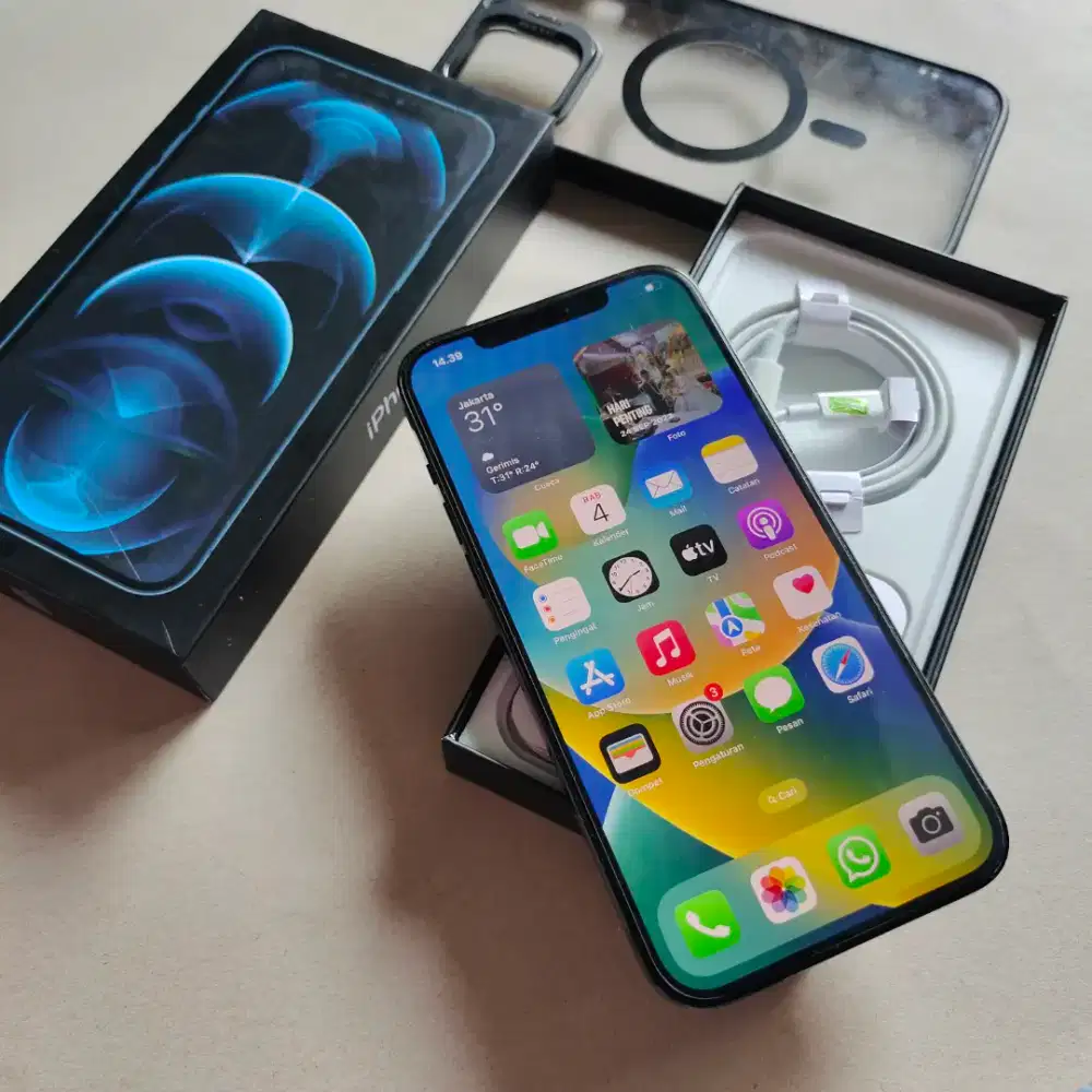 Iphone 12 Promax 256gb indosat only