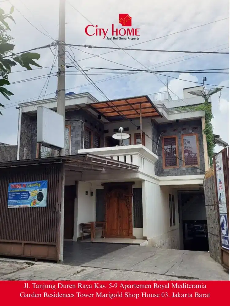 Dijual Hunian & Ruang Usaha 1.200 m² – Full Furnished, Banyak Income