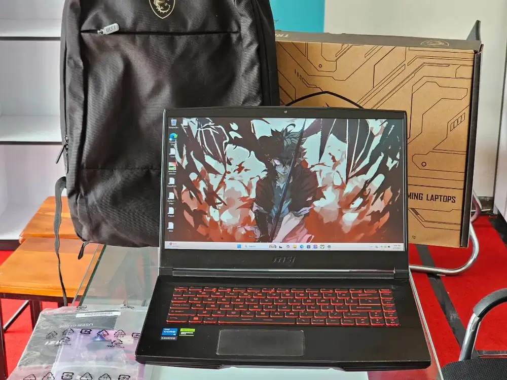 MSI THIN GF63 12VE intel Core i5 Gen 12 Ram 16 GB SSD 512 GB Nvidia RT