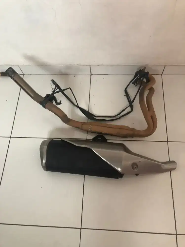 Knalpot original ninja 250 Fi tahun 2014