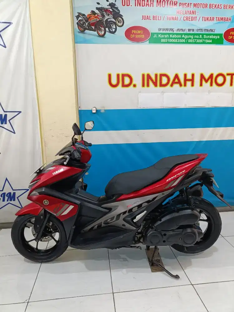 Plat W YAMAHA AEROX NON ABS 155 VVA 2018 BISA KREDIT