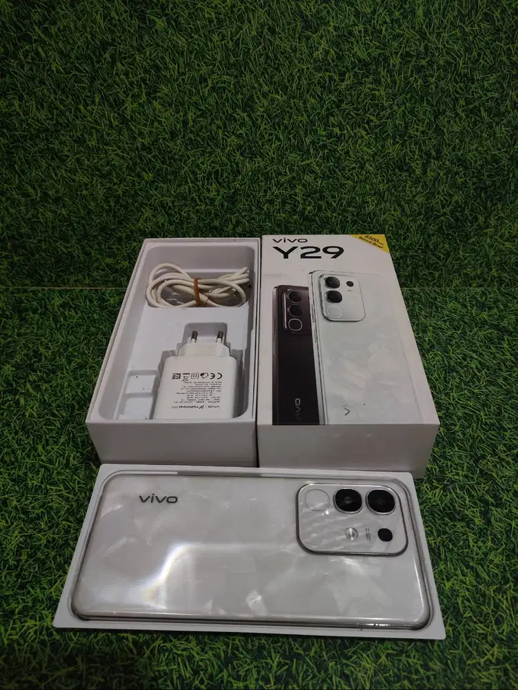 Vivo Y29 Resmi Ram 8/128 GB Mulus Fullset No Minus Garansi