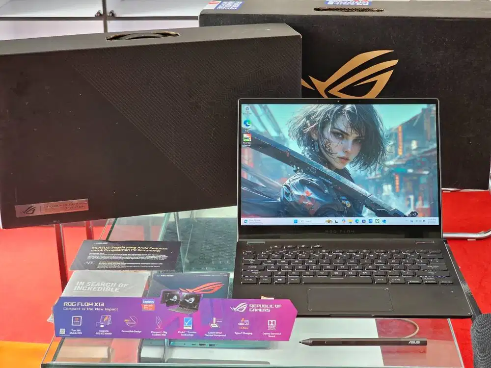 ASUS ROG FLOW X13 GV301QC AMD Ryzen 9 5000 Series Ram 16 GB Nvidia RTX