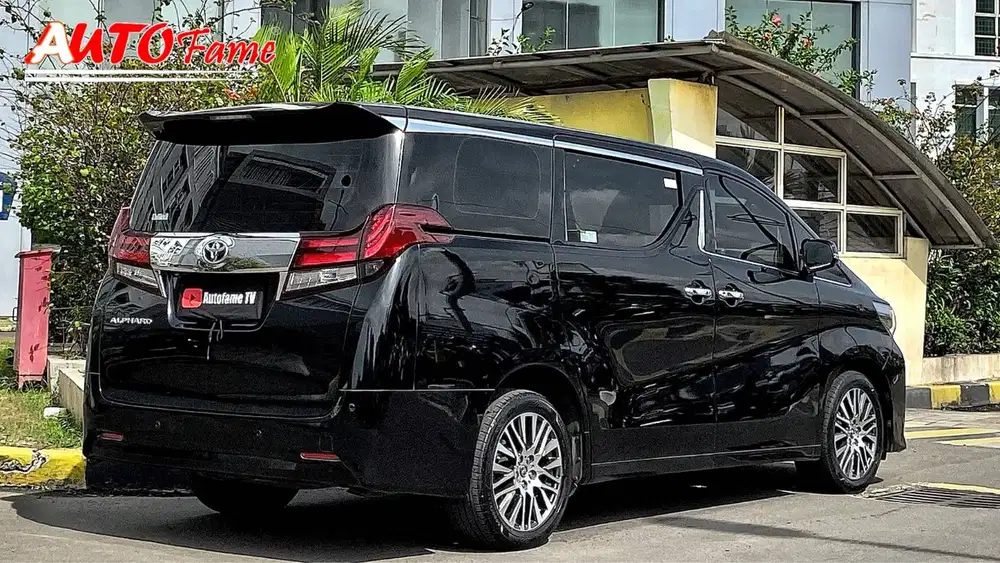 Toyota Alphard 2.5 X ATPM NIK 2016 Black On Beige