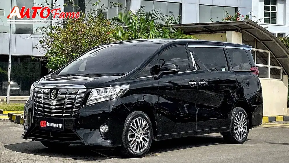 Toyota Alphard 2.5 X ATPM NIK 2016 Black On Beige