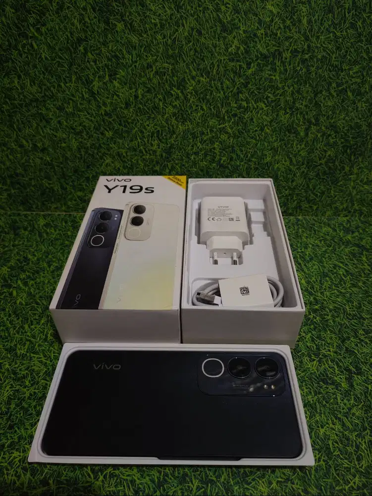 Vivo Y19s Resmi Ram 6/128 GB Mulus Fullset No Minus Garansi