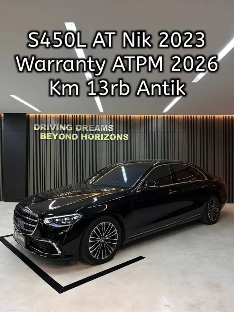 Mercedes Benz S450 2023 Hitam S450L AT Mercy ATPM Km13rb B1TV