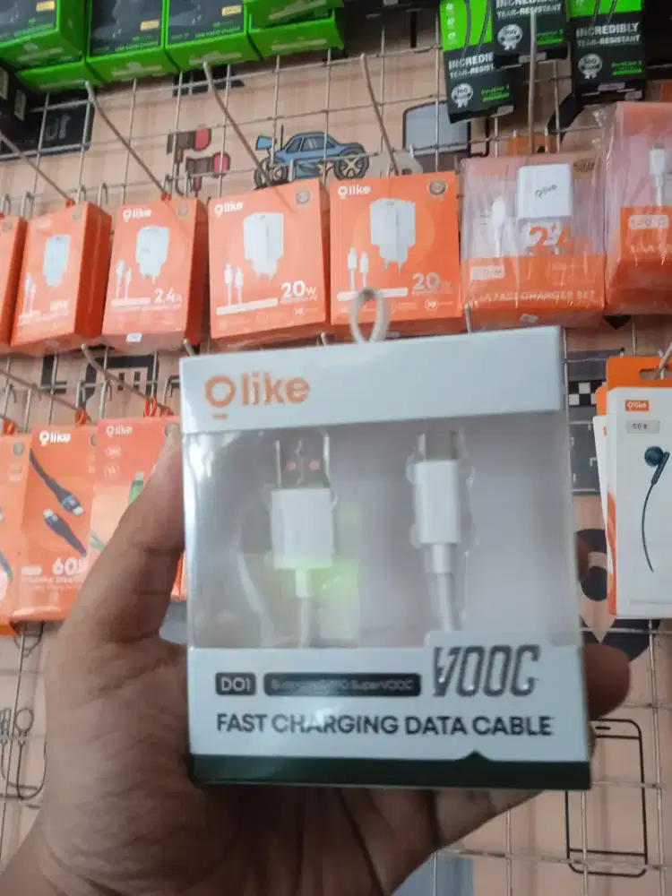 Olike DO1 Kabel Data USB Type C Fast Charging Support VOOC
