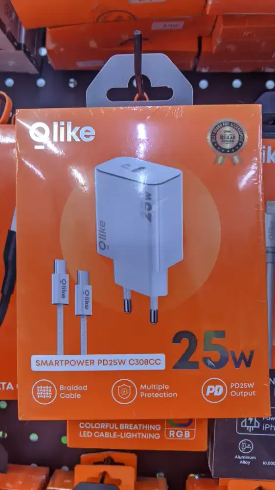 TRAVEL CHARGER TYPE-C TO TYPE-C OLIKE C308CC