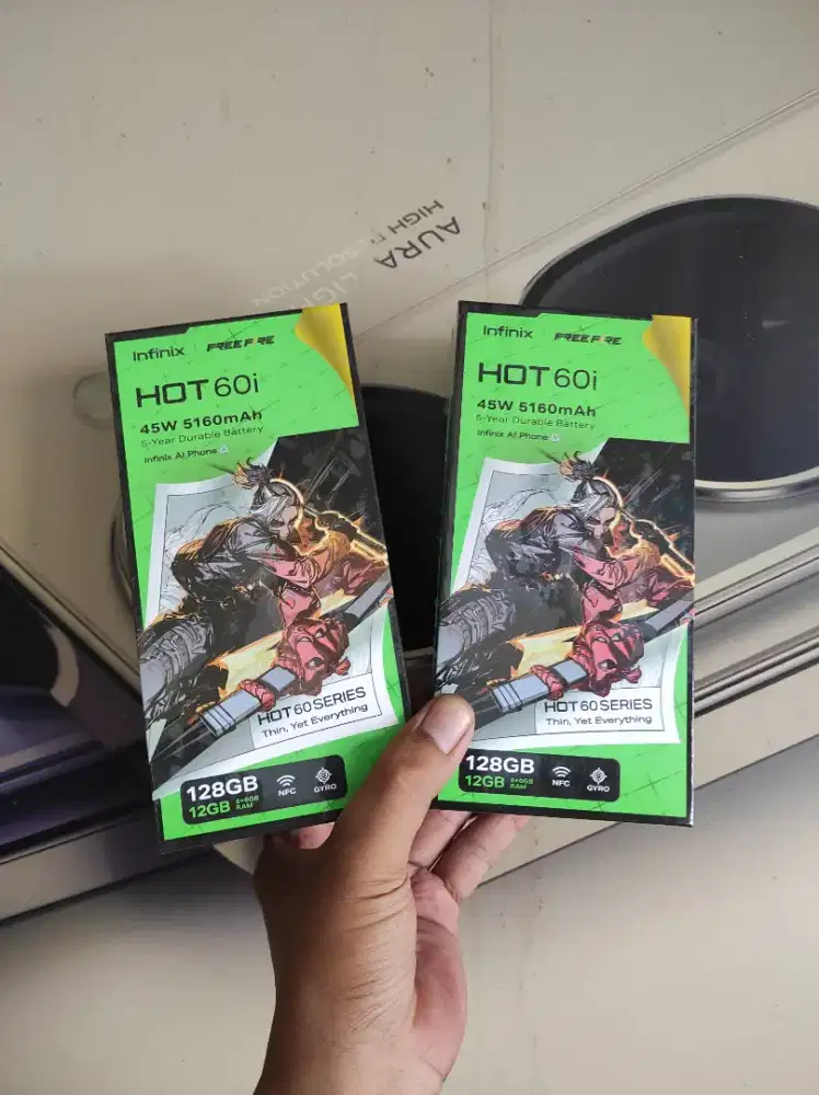 [ Fast respon wa ] Infinix Hot 60i NFC 6+6/128 Garansi resmi 1th