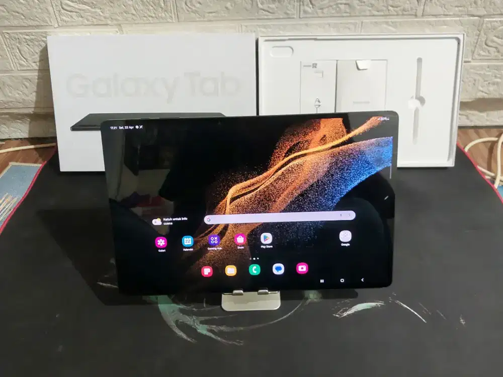 SAMSUNG GALAXY TAB S8 ULTRA 5G 12/256GB SEIN TAB DUSBOOK ONLY NO MINUS